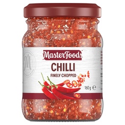 MASTERFOODS Chilli Finely Chopped 160g Jar image