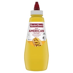 MASTERFOODS Mustard Mild American 550g Squeezy Bottle image