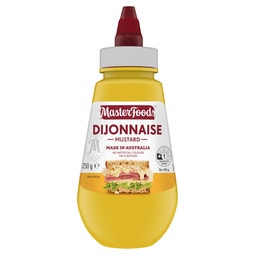 MASTERFOODS Dijonnaise Mustard 250g Squeezy Bottle image