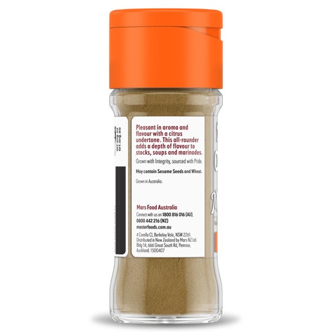MASTERFOODS Spice Ground Coriander Seeds 25g Jar