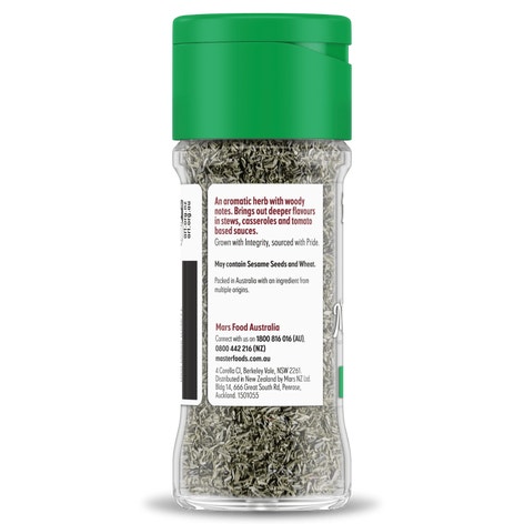 MASTERFOODS Herbs Thyme Leaves 10g Jar