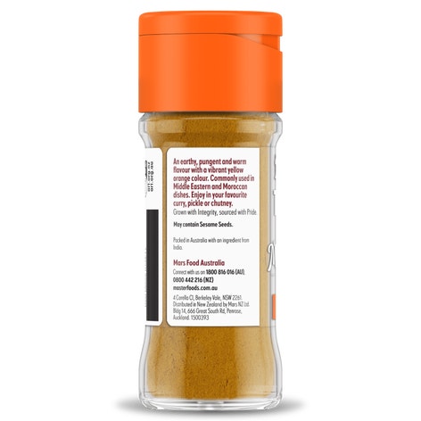 MASTERFOODS Spice Ground Turmeric 28g Jar