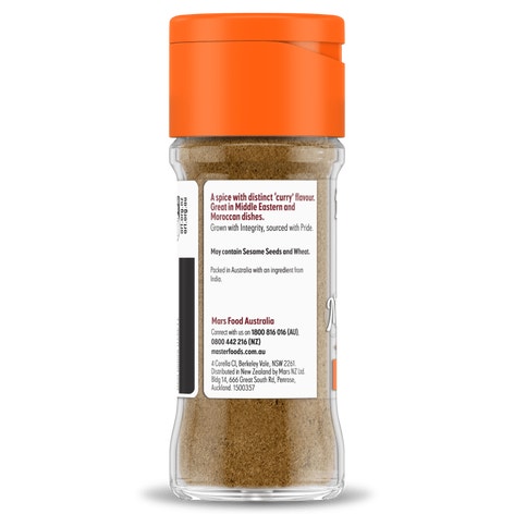 MASTERFOODS Spice Ground Cumin Seeds 25g Jar