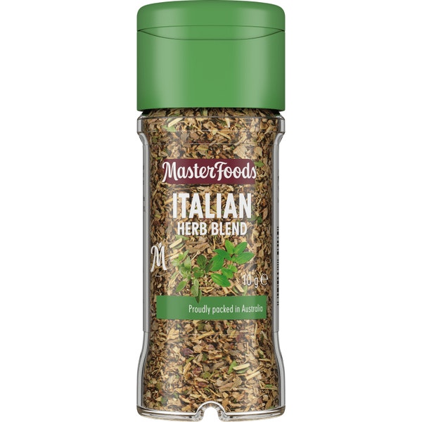 MASTERFOODS Dried Italian Herbs 10g Jar
