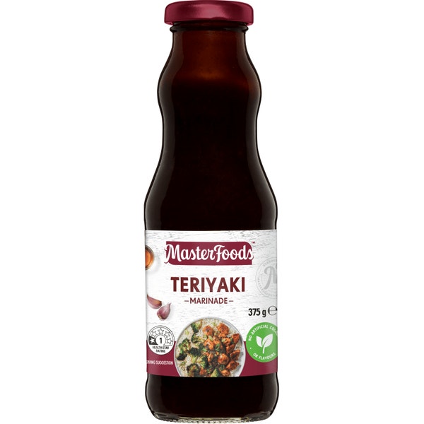 MASTERFOODS Marinade Teriyaki 375g Bottle