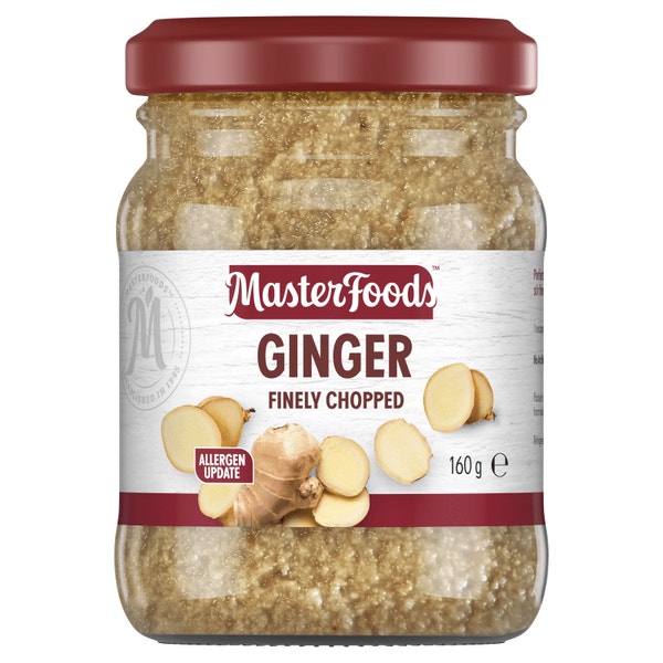 MASTERFOODS Ginger Freshly Grated 160g Jar