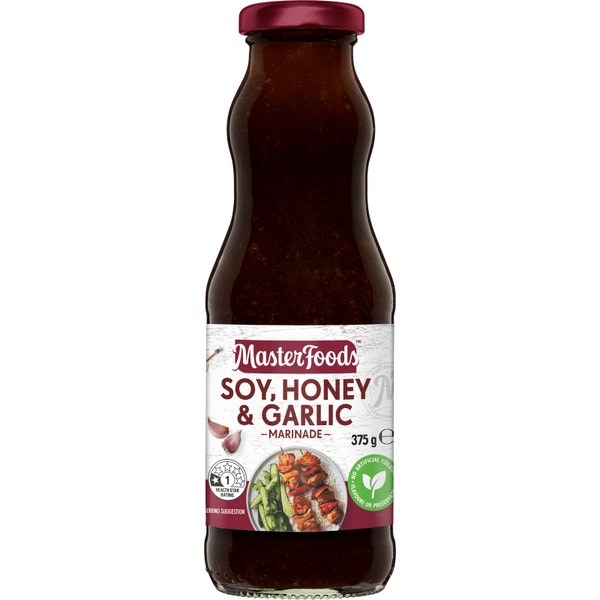 MASTERFOODS Marinade Soy, Honey & Garlic 375g Bottle