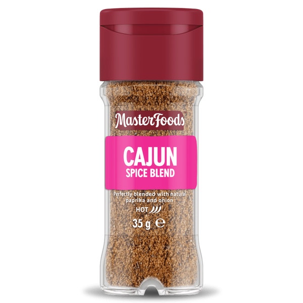 MASTERFOODS Seasoning Hot & Spicy Cajun 35g Jar