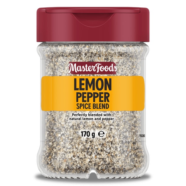 MASTERFOODS Seasoning Lemon Pepper 170g Jar