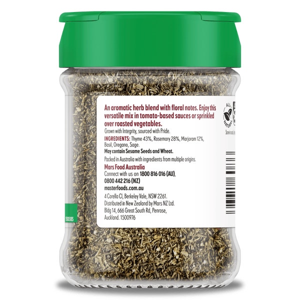 Try our Dried Mixed Herbs 40g MasterFoods™