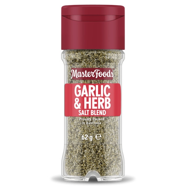 MASTERFOODS Seasoning Garlic & Herb Salt 62g Jar
