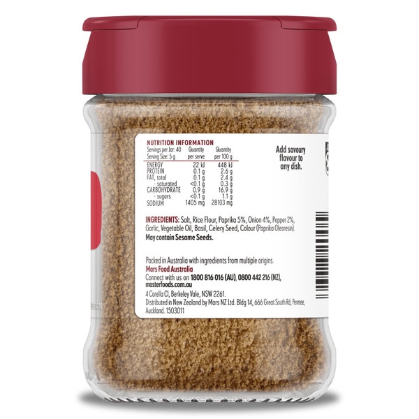 MASTERFOODS Seasoning All Purpose 200g Jar