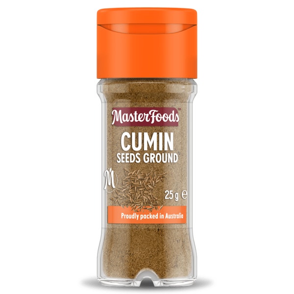 MASTERFOODS Spice Ground Cumin Seeds 25g Jar