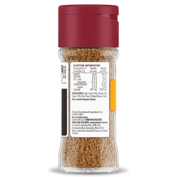 MASTERFOODS Steak Seasoning 45g Jar