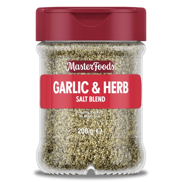 MASTERFOODS Seasoning Garlic & Herb Salt 200g Jar
