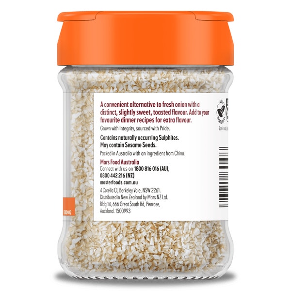 MASTERFOODS Spice Onion Flakes 100g Jar
