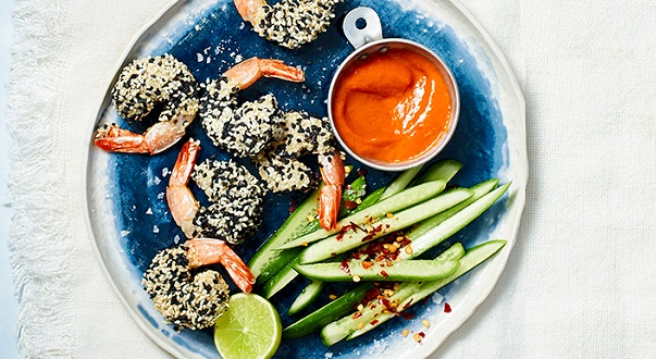 Prawns condiments