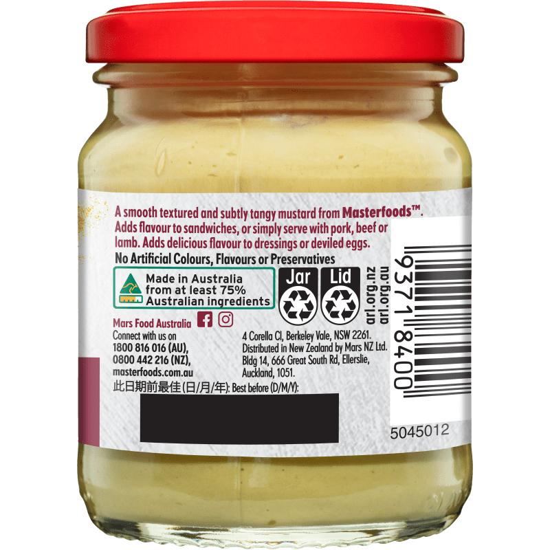 Try our Dijon Mustard MasterFoods™