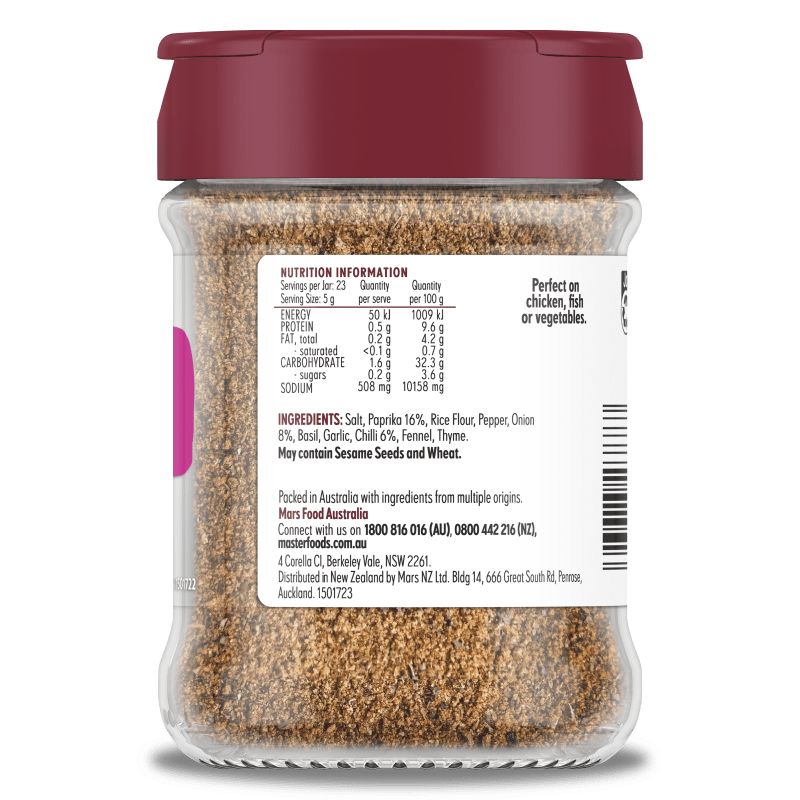 Try our delicious Hot & Spicy Cajun Seasoning MasterFoods™