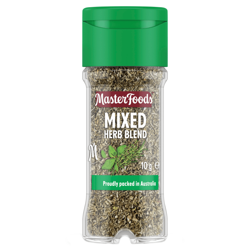 MASTERFOODS Dried Mixed Herbs 10g Jar